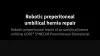 Robotic Preperitoneal Umbilical Hernia Repair – Matthew R. Reynolds, D.O