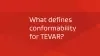 Thumb of What defines conformability with TEVAR
