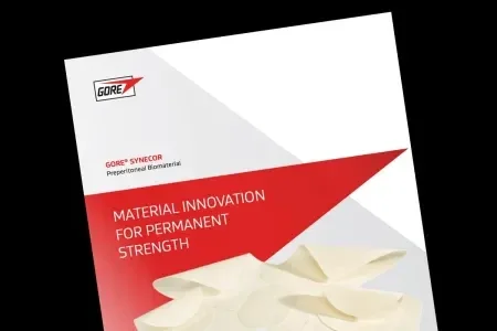 GORE® SYNECOR Preperitoneal Biomaterial Product Brochure