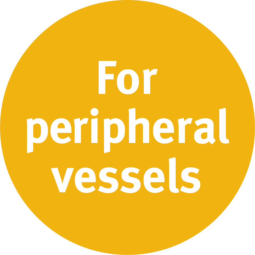for peripheral vessels
