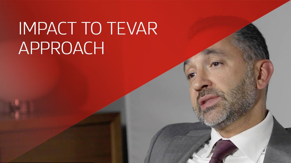 Impact to TEVAR approach