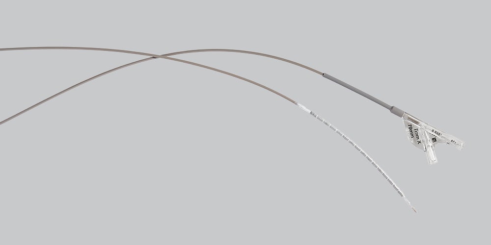 ゴア® バイアバーン® VBX バルーン拡張型ステントグラフトの特徴: ロープロファイルのカテーテル