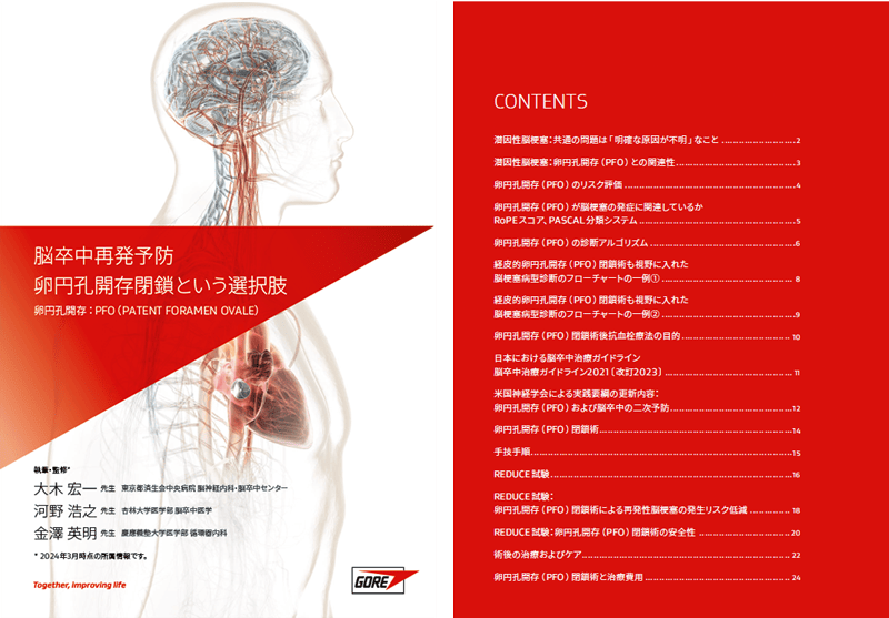 【完全版】「脳卒中再発予防　卵円孔開存閉鎖という選択肢」資料ダウンロード 表示画像