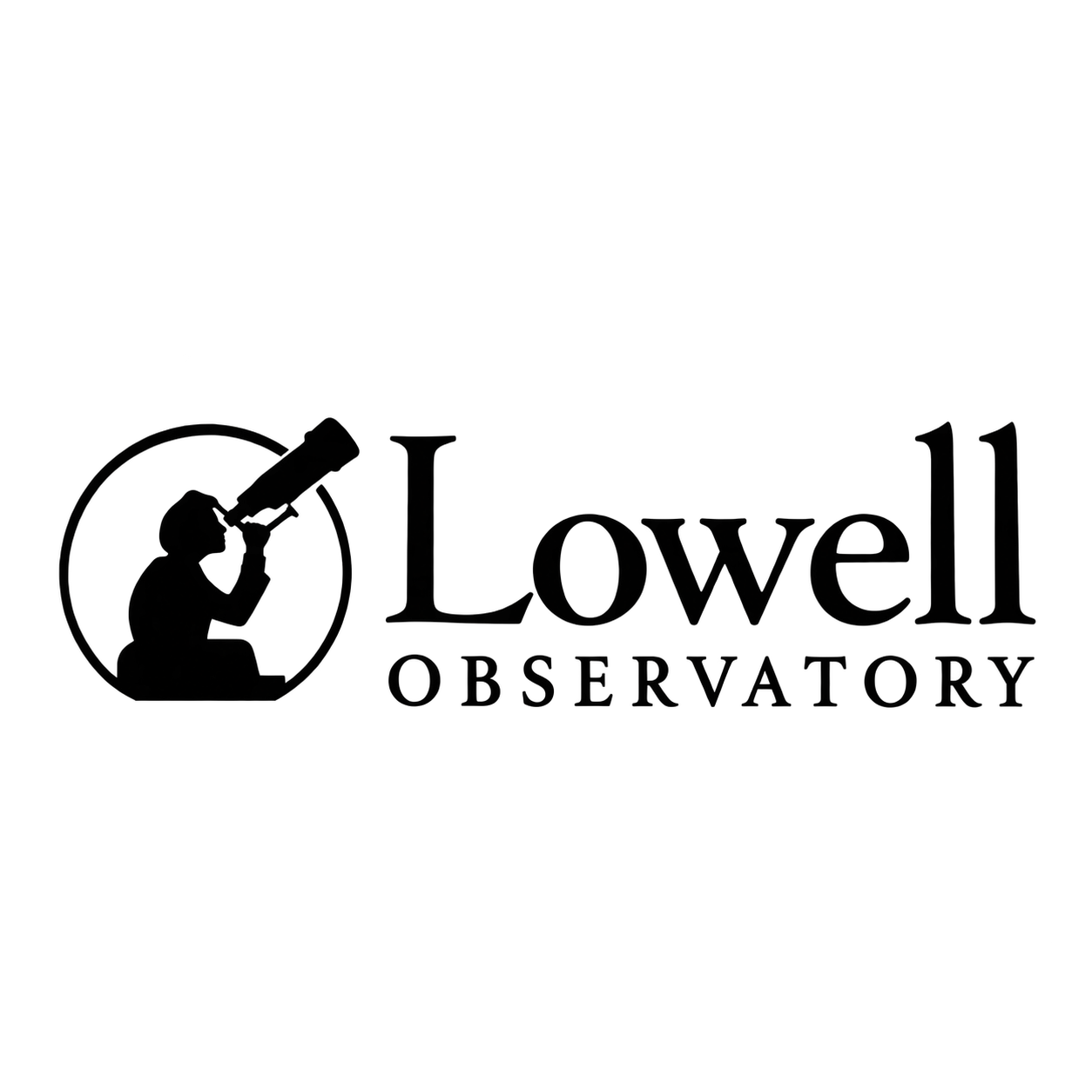Logo of Lowell Observatory, a historic astronomical research institution located in Flagstaff, Arizona