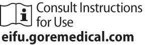 Image text: Consult instructions for use - eifu.goremedical.com