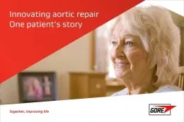 Innovating aortic repair. One patient&#039;s story.