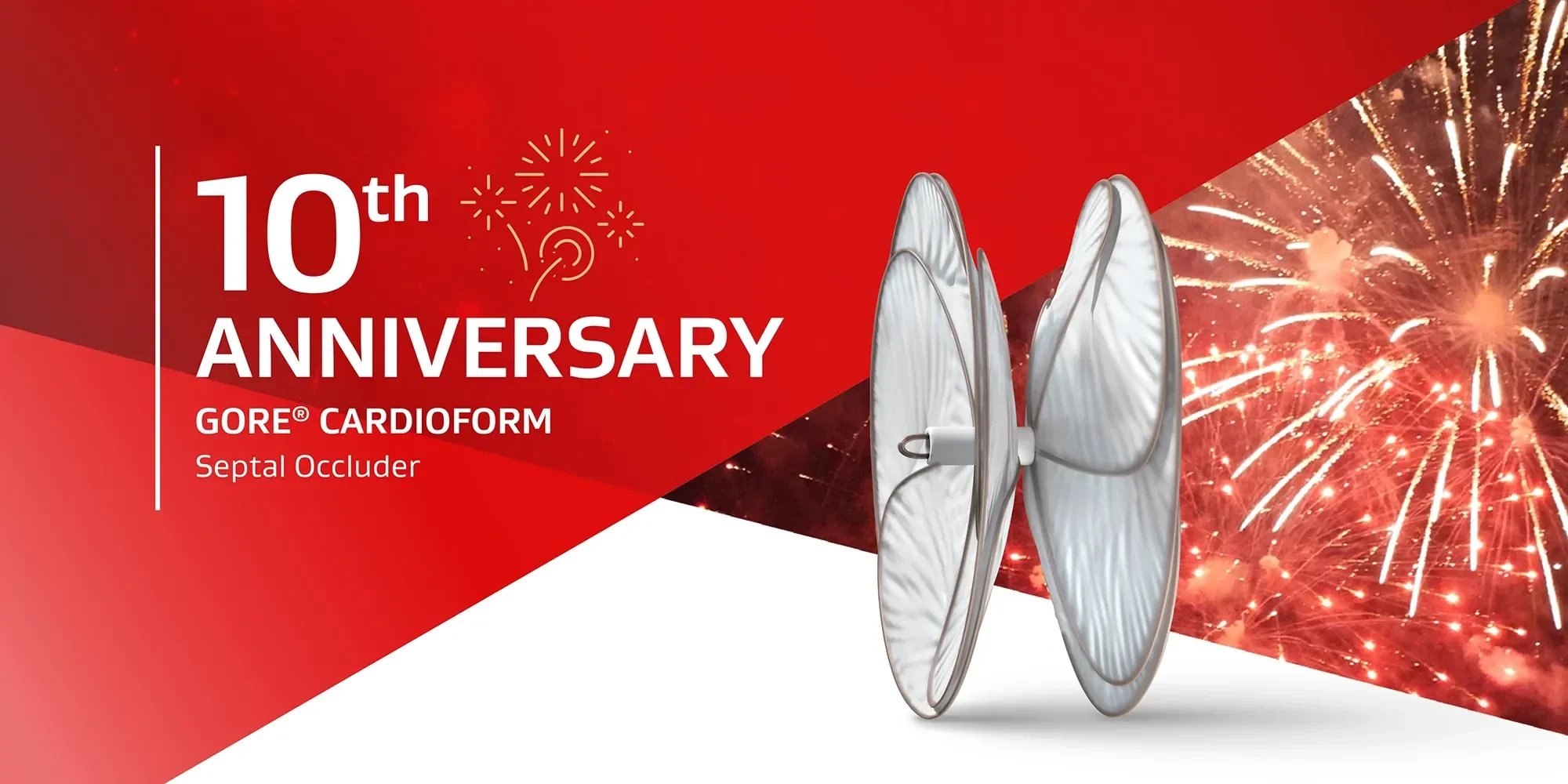 10th Anniversary of GORE® CARDIOFORM Septal Occluder