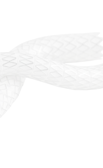 VBX stents on white background