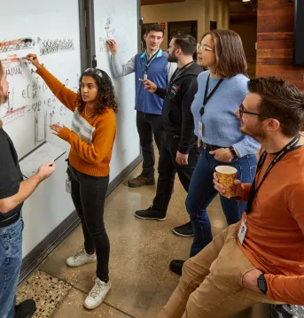 Gore associates working together